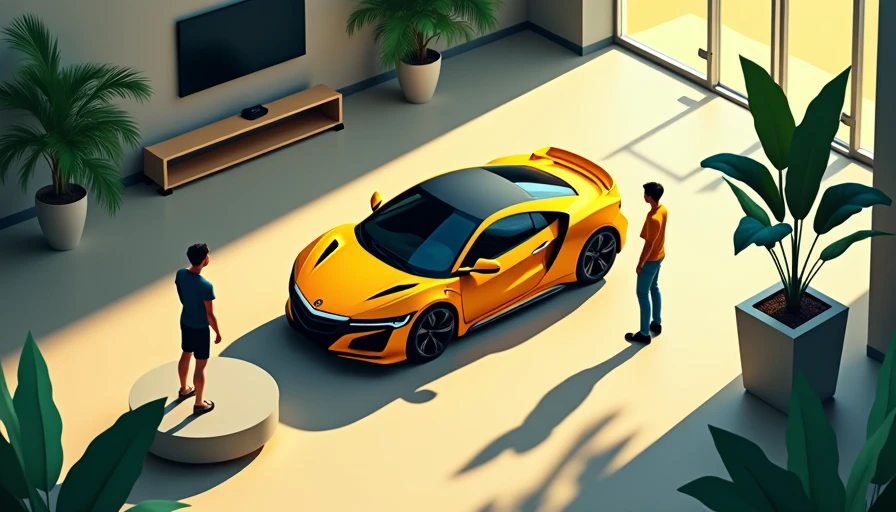 Visual context for new acura nsx redesign