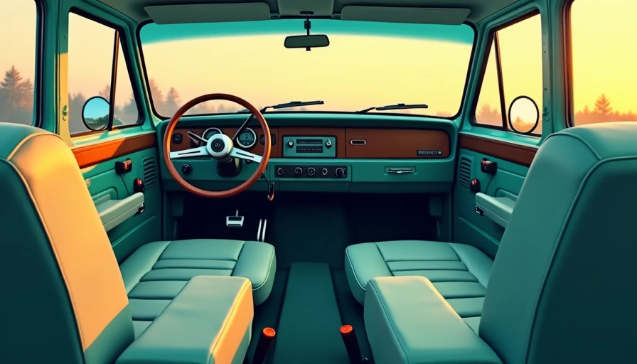 Visual context for jeep wagoneer interior