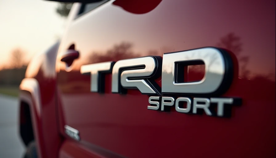 Visual context for trd sport 4runner