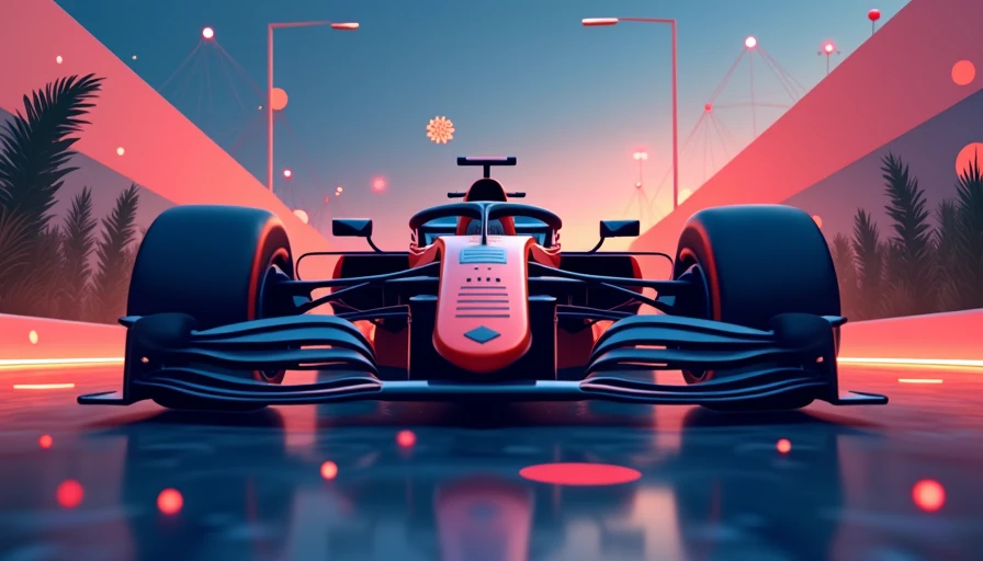 Visual context for f1 steering wheel