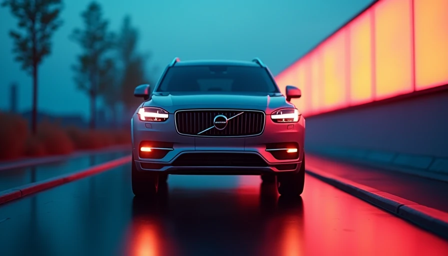Illustration for luxury crossover suv