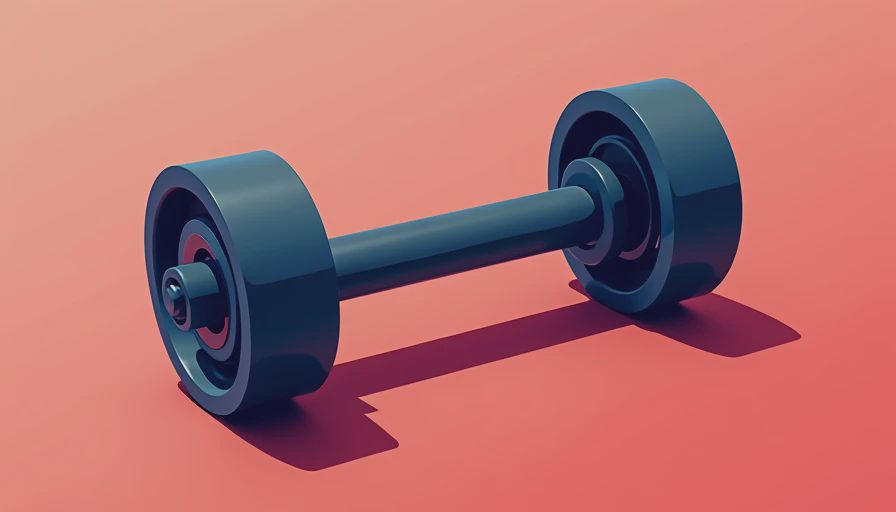 Illustration for lower control arm