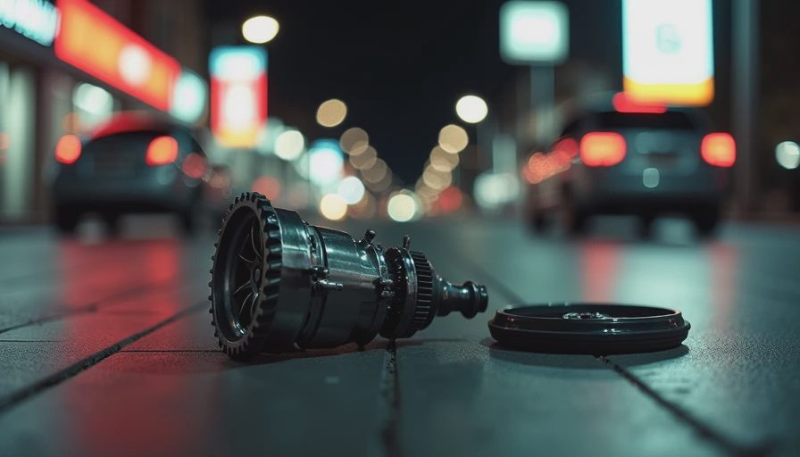 Visual context for transmission locking up while driving